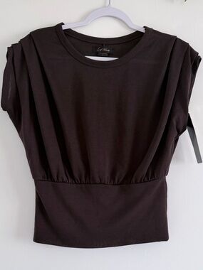 8 Of Hearts Cap Sleeve Top